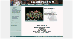 Desktop Screenshot of msad40.org
