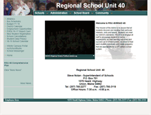 Tablet Screenshot of msad40.org